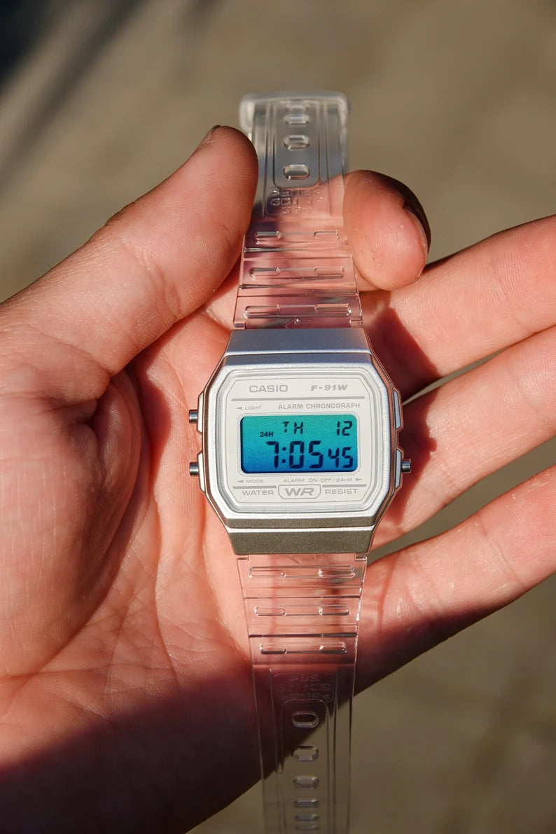 Sea Blue F-91 - Modified Casio Watch