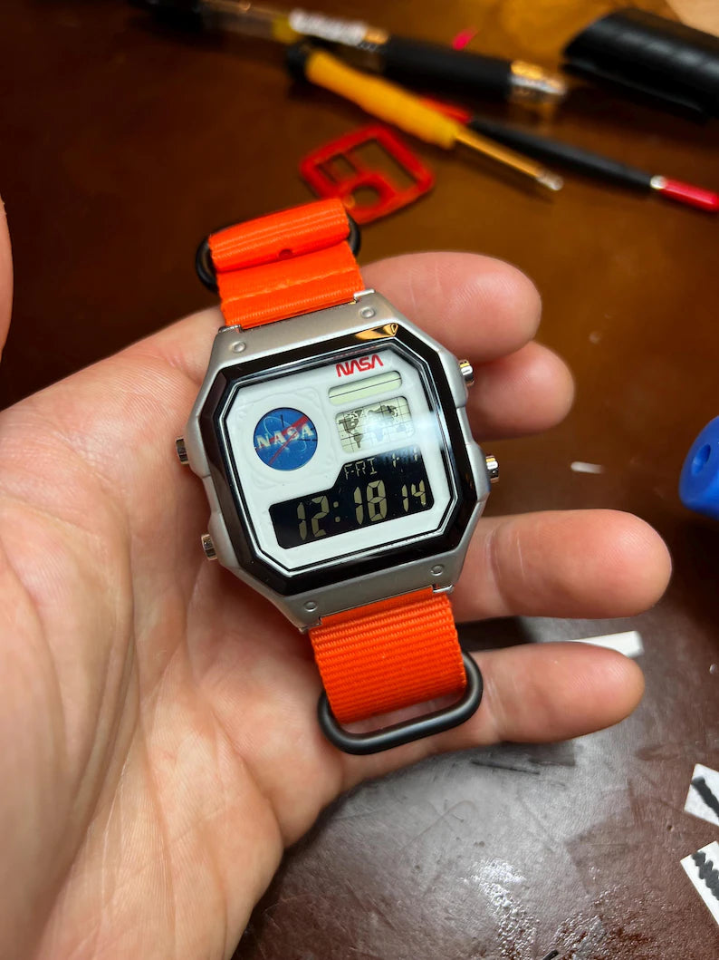 NASA Metal Royale AE-1200 - Modified Casio Watch