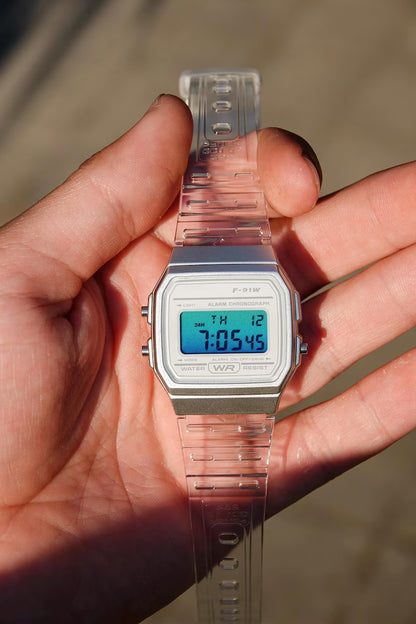 Sea Blue F-91 - Modified Casio Watch