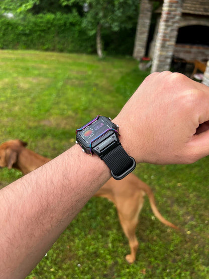 Vaporwave Royale AE-1200 - Modified Casio Watch