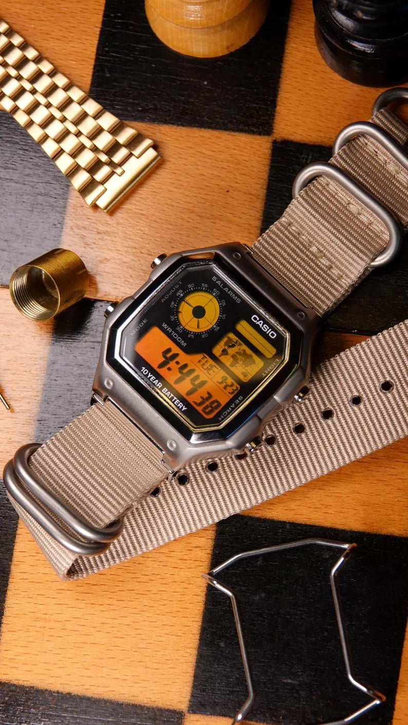 Sunset Metal Royale AE-1200 - Modified Casio Watch