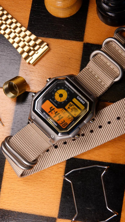 Sunset Metal Royale AE-1200 - Modified Casio Watch