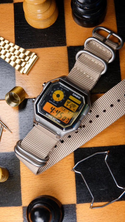Sunset Metal Royale AE-1200 - Modified Casio Watch