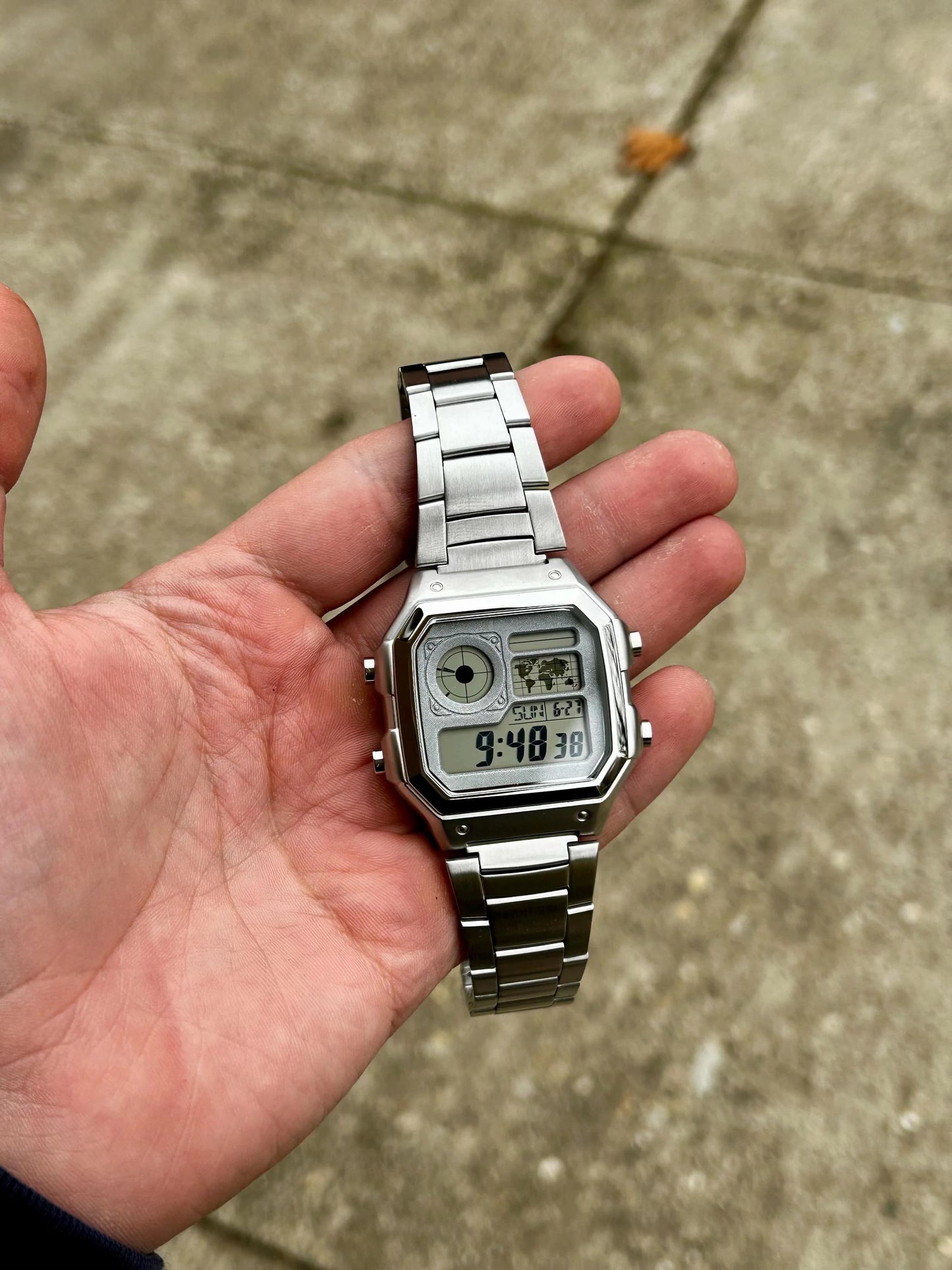 Full Metal Royale AE-1200 - Modified Casio Watch