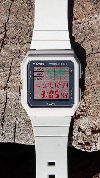 Strawberry White LF-30W - Modified Casio Watch