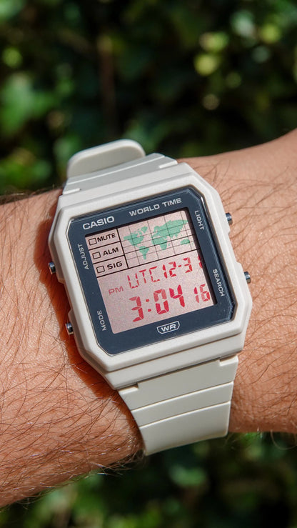 Strawberry White LF-30W - Modified Casio Watch