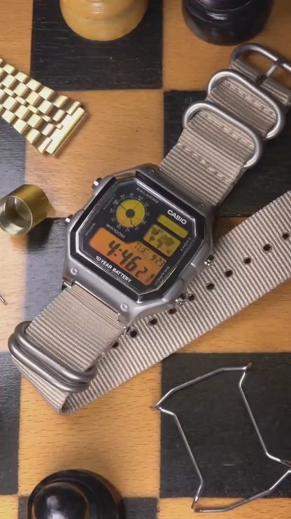 Sunset Metal Royale AE-1200 - Modified Casio Watch