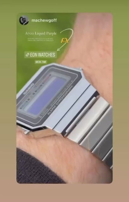 Liquid Purple A700 - Modified Casio Watch