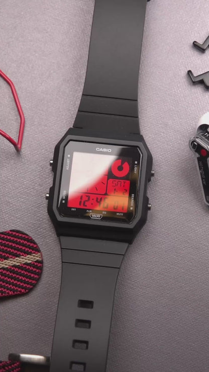 Shutter RED LF20 - Modified Casio Watch