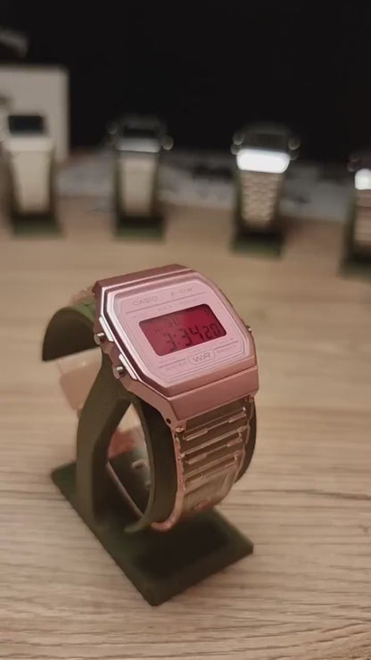 Miami Pink F-91 - Modified Casio Watch