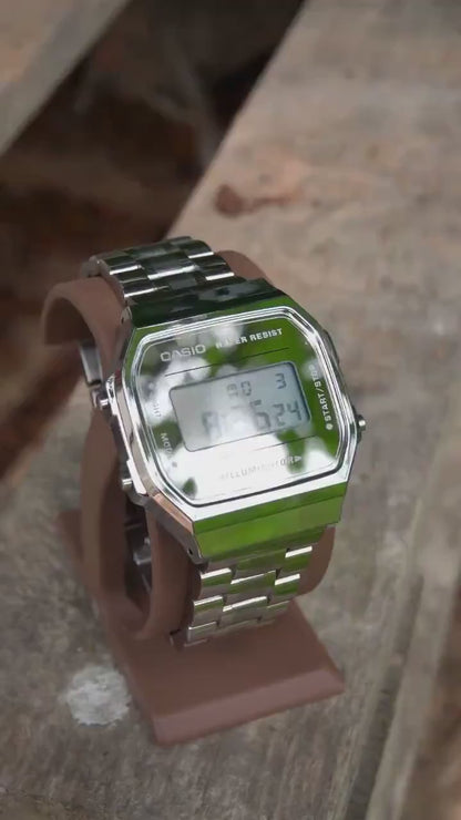 Mirror Chameleon A168 - Modified Casio Watch