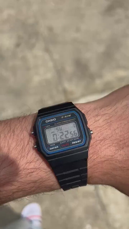 Iron Veil F-91 - Modified Casio Watch