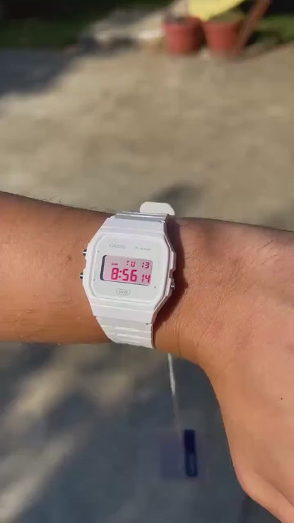 Minimal White F-91 - Modified Casio Watch