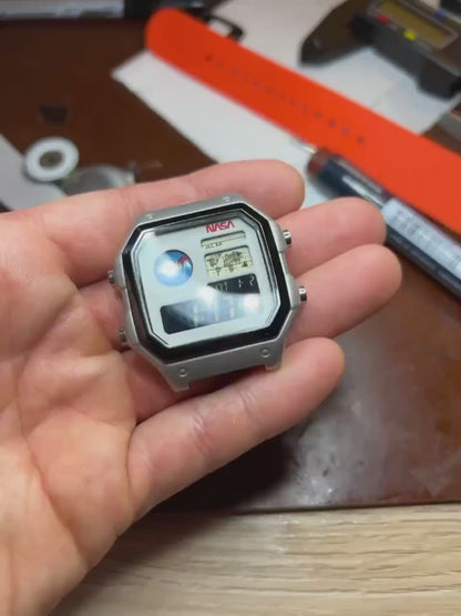 NASA Metal Royale AE-1200 - Modified Casio Watch