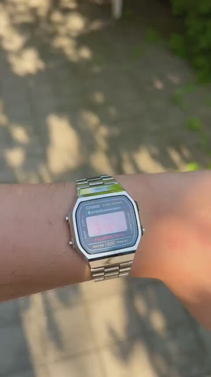 Classic Red A168 - Modified Casio Watch